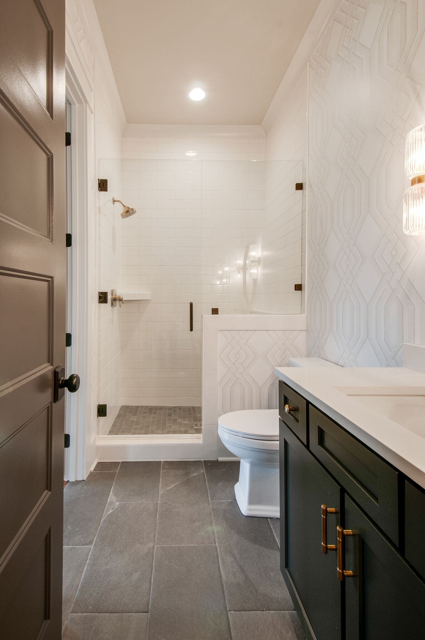 4510 Harpeth School Road Franklin, TN 37064 - Photo 11 of 43 a bathroom with a sink a toilet and shower