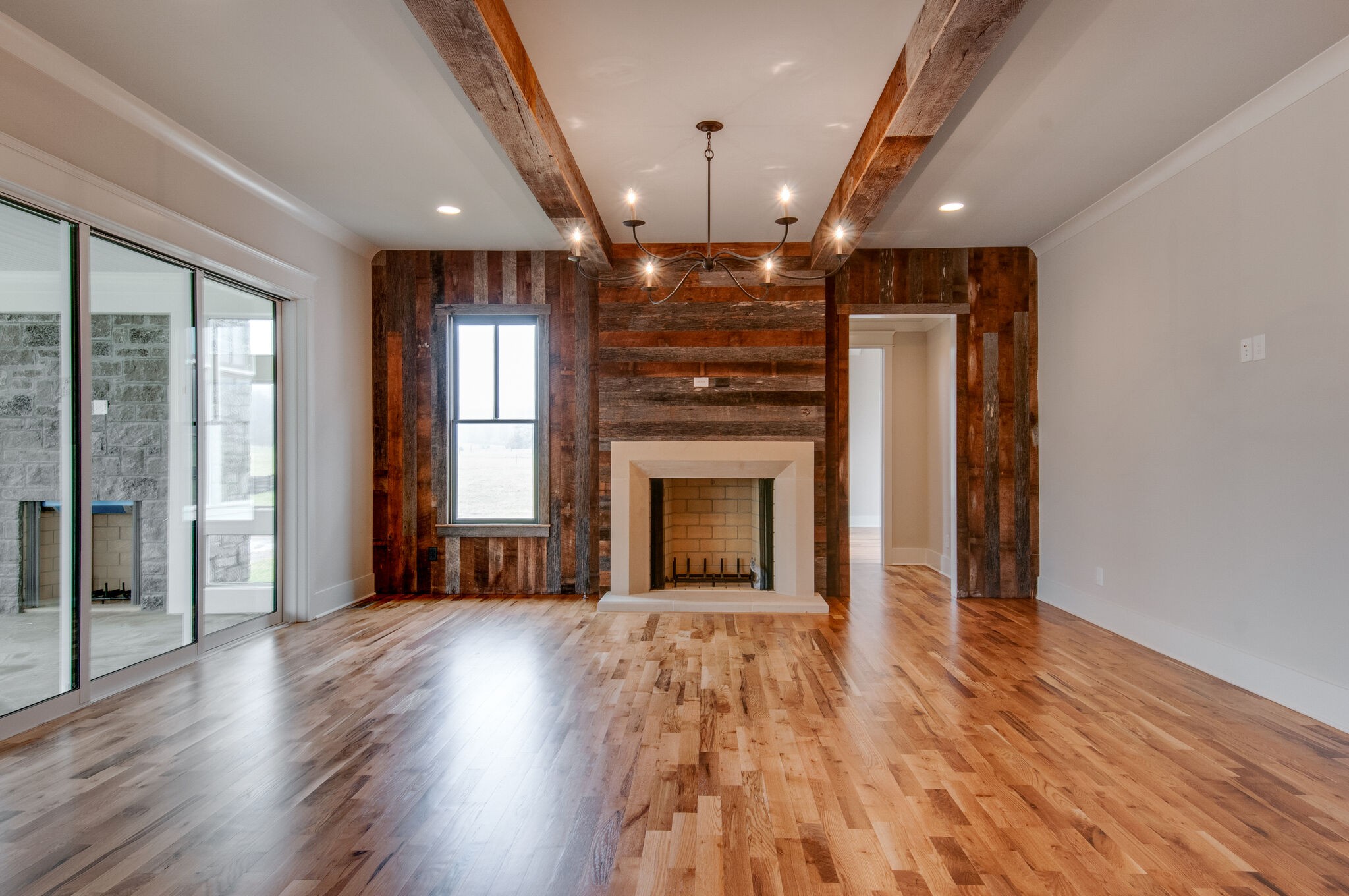 4510 Harpeth School Road Franklin, TN 37064 - Photo 13 of 43 a view of a livingroom with a fireplace and window
