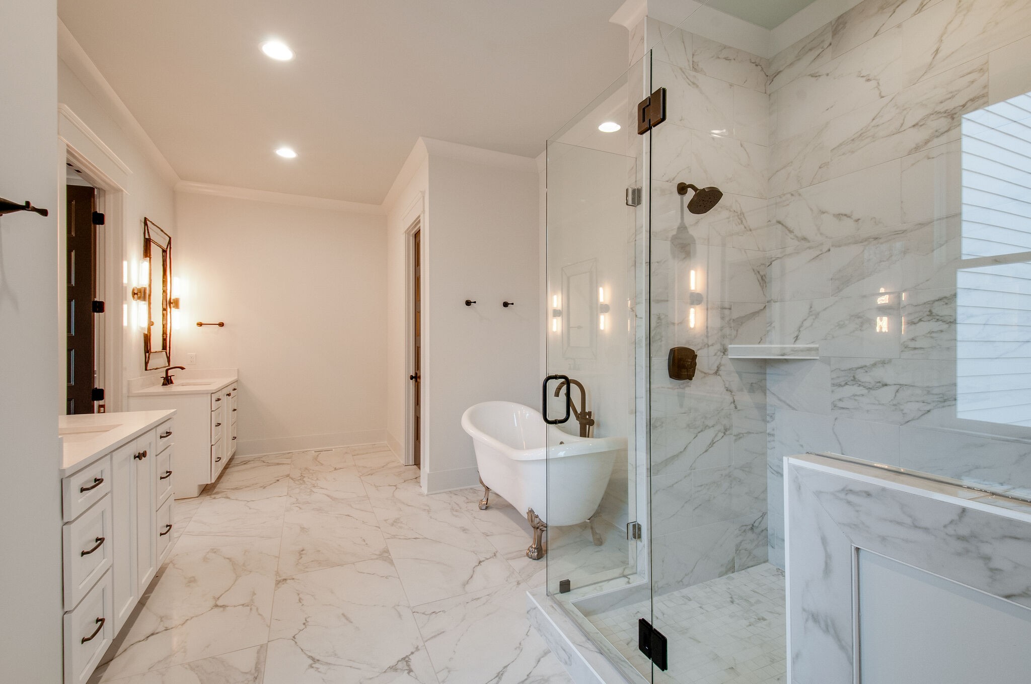 4510 Harpeth School Road Franklin, TN 37064 - Photo 27 of 43 a spacious bathroom with a shower and a sink