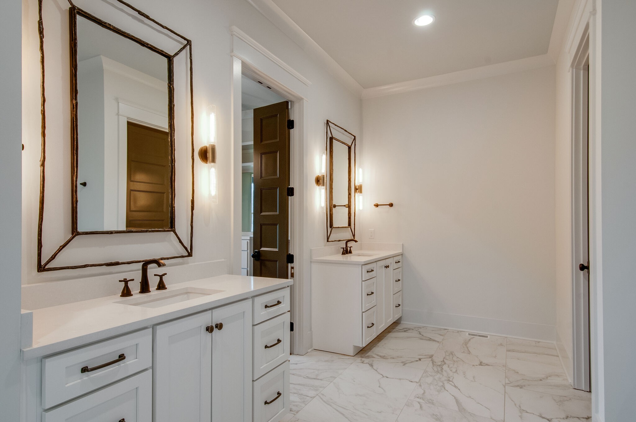 4510 Harpeth School Road Franklin, TN 37064 - Photo 28 of 43 a bathroom with a double vanity sink mirror and