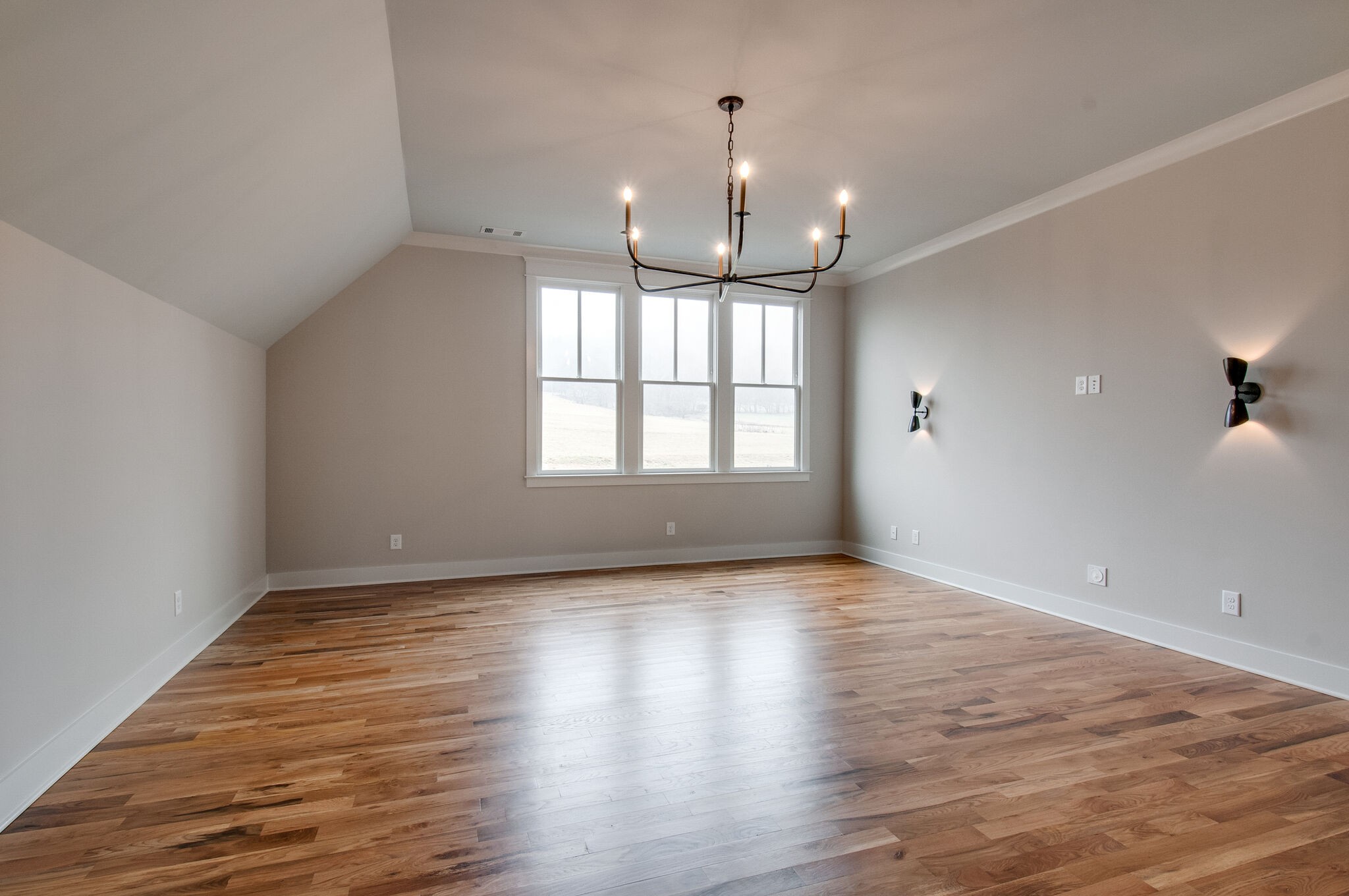 4510 Harpeth School Road Franklin, TN 37064 - Photo 37 of 43 an empty room with wooden floor and windows