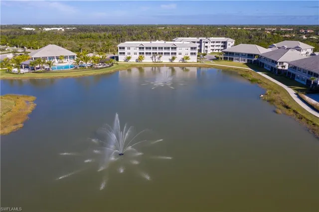 a view of a lake with a mountain