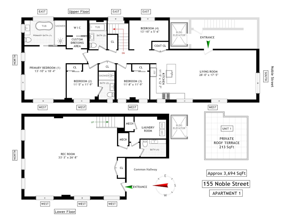 155 Noble Street, Unit 1 Brooklyn, NY 11222 - Photo 22 of 23