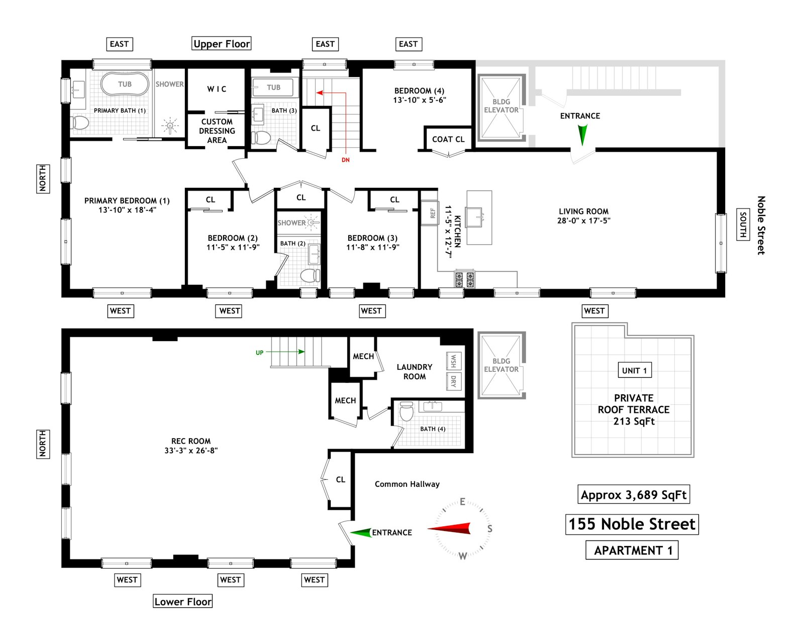 155 Noble Street, Unit 1 Brooklyn, NY 11222 - Photo 23 of 23