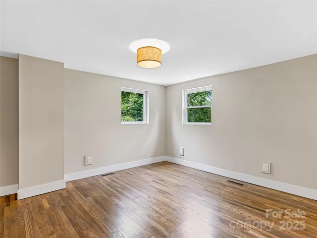 wooden floor in an empty room