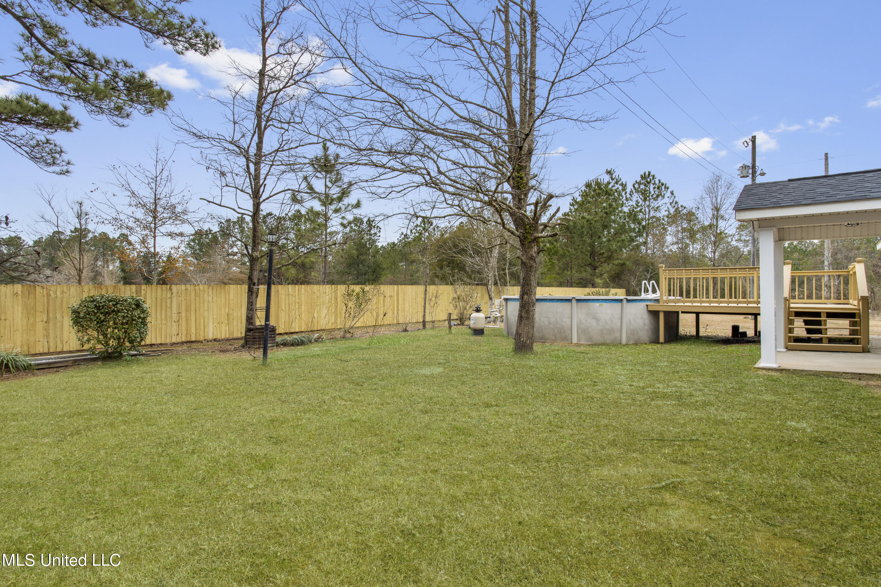 13907 Omega Road Vancleave, MS 39565 - Photo 22 of 27 Pool and new deck