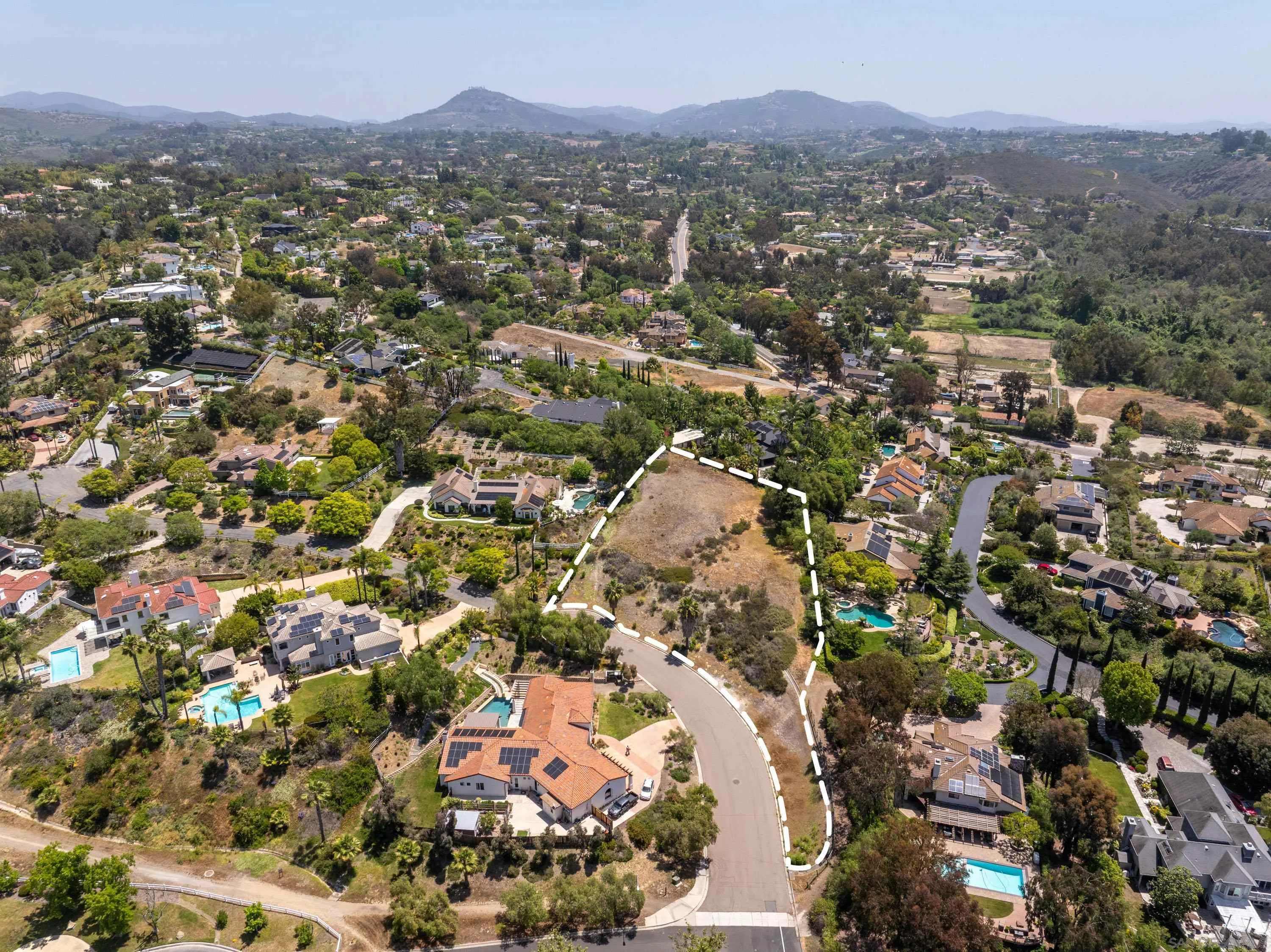 0 Calle Rancho Vista, Unit 18 Encinitas, CA 92024 - Photo 12 of 17 an aerial view of a city with lots of residential buildings