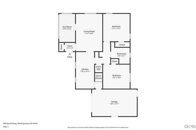 $219,900 | 206 Church Parkway, Cicero, NY 13212