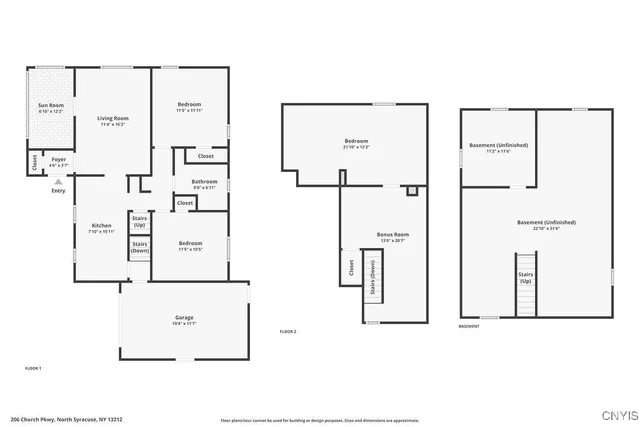 $219,900 | 206 Church Parkway, Cicero, NY 13212