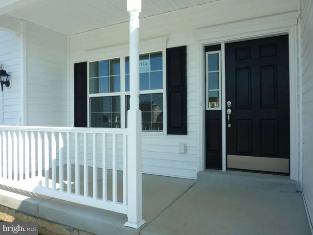 a view of front door
