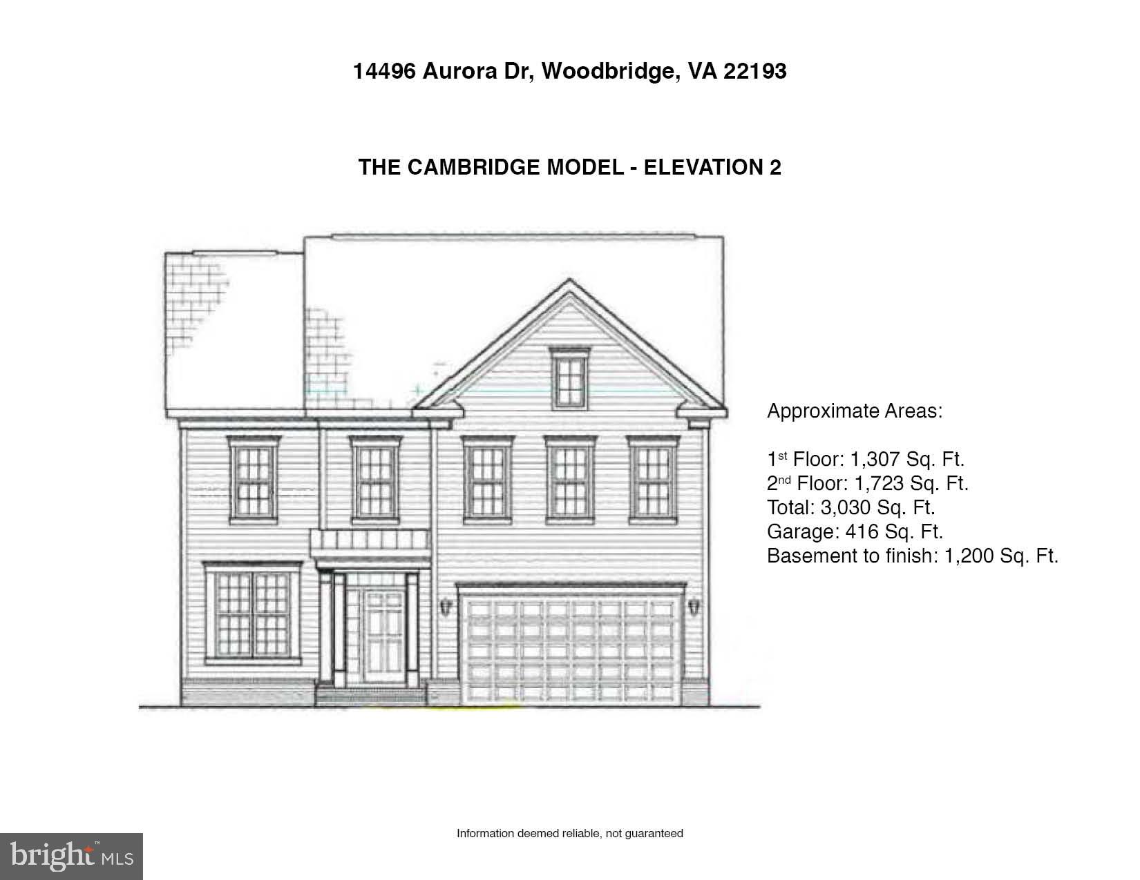 14496 Aurora Drive Woodbridge, VA 22193 - Photo 3 of 70 a black and white photo of a open kitchen