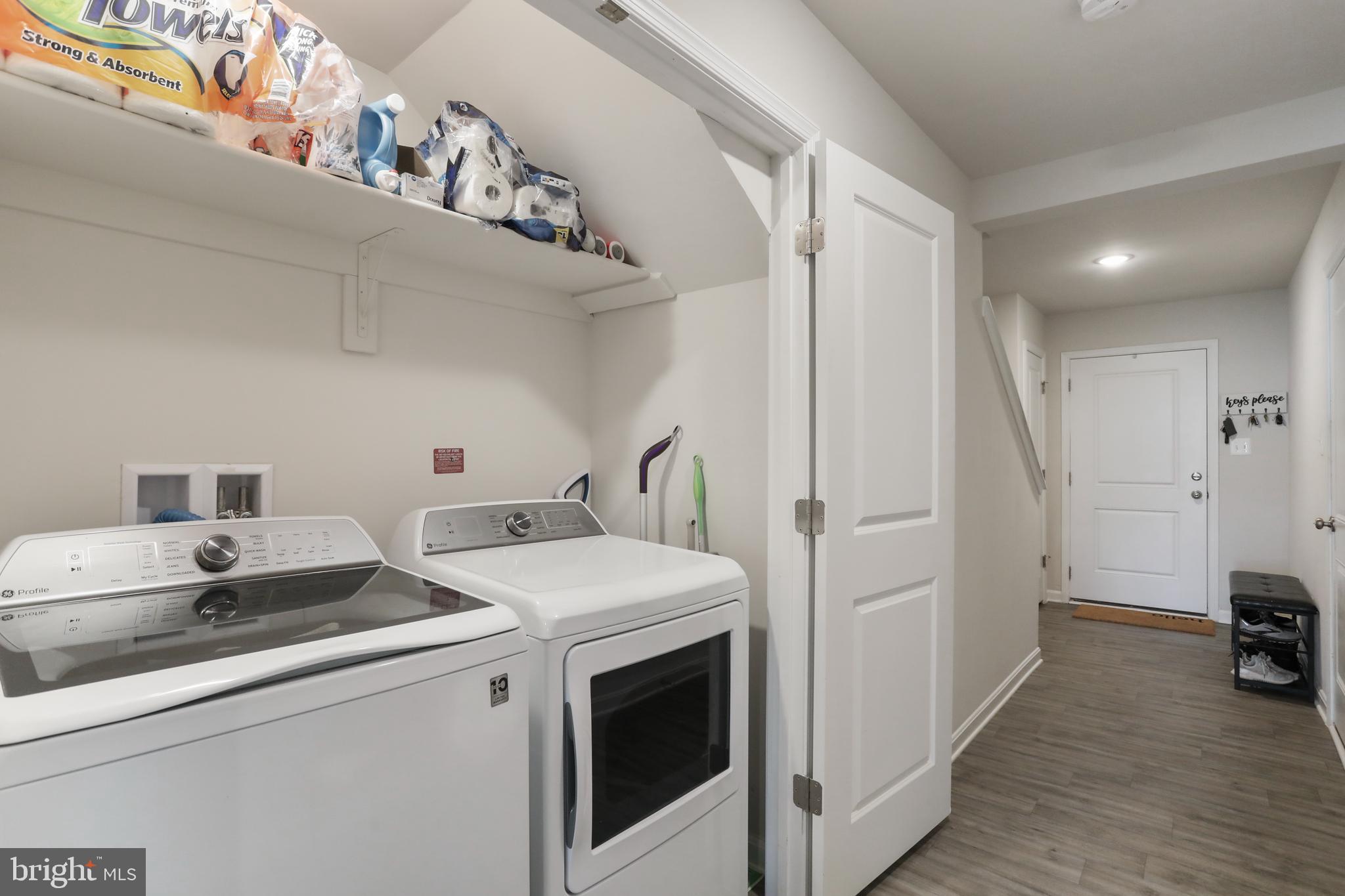 Laundry/New Washer & Dryer