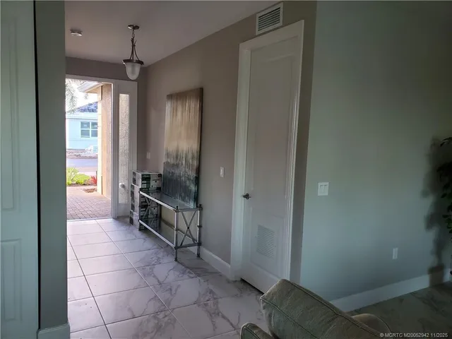 a large space freezer sitting in a kitchen
