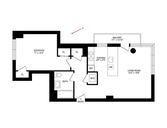 $3,995 | 554 4th Avenue, Unit 6D | Gowanus