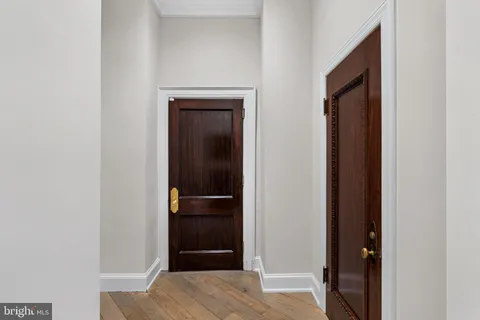 a view of an entryway door