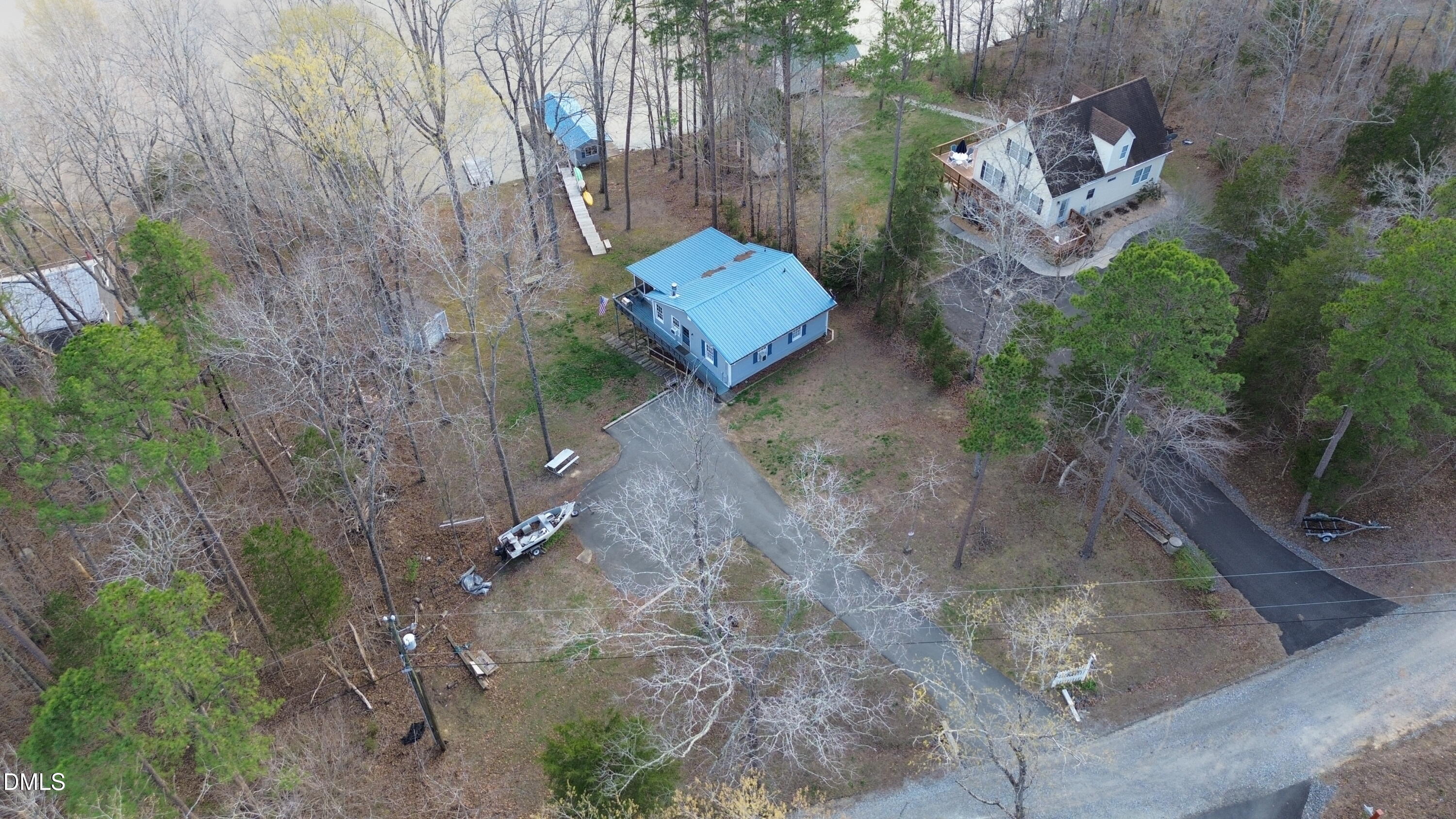 1088 Hyco Hills Road Semora, NC 27343 - Photo 6 of 21 Aerial View