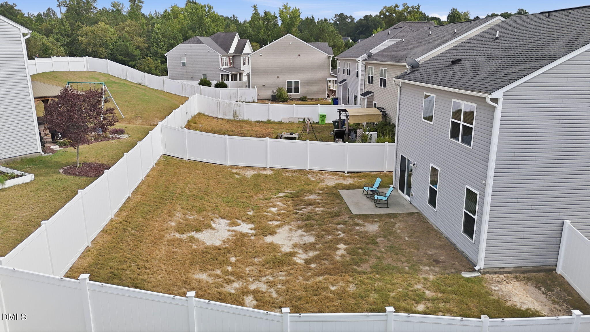 3520 Massey Ridge Court Raleigh, NC 27616 - Photo 37 of 38 Fenced Back Yard