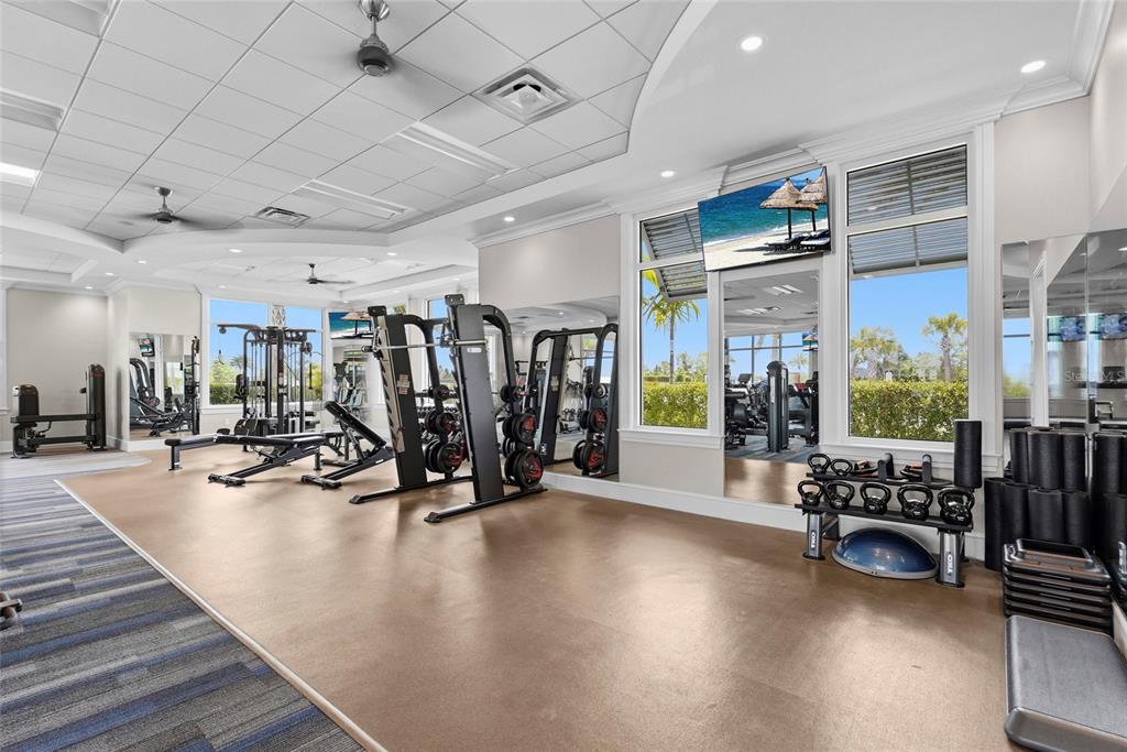 43985 Boardwalk Loop, Unit 2124 Punta Gorda, FL 33982 - Photo 77 of 80 a view of a room with gym equipment