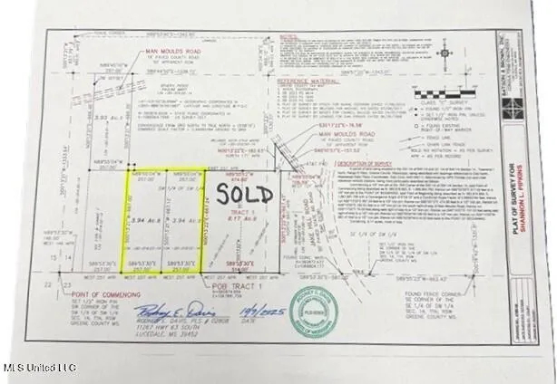 $50,000 | 7.88-acres Man Moulds Road, Lucedale, MS 39452