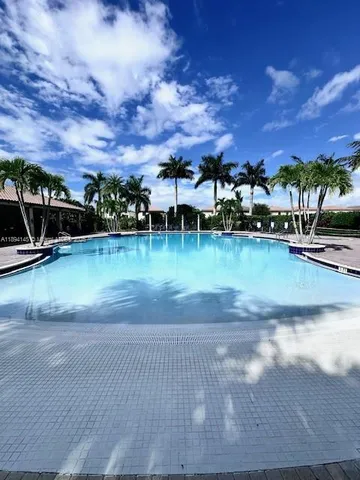 a view of a lake with houses