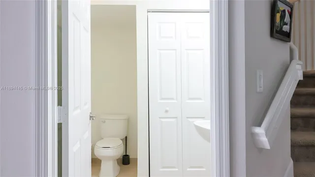 a view of a bathroom