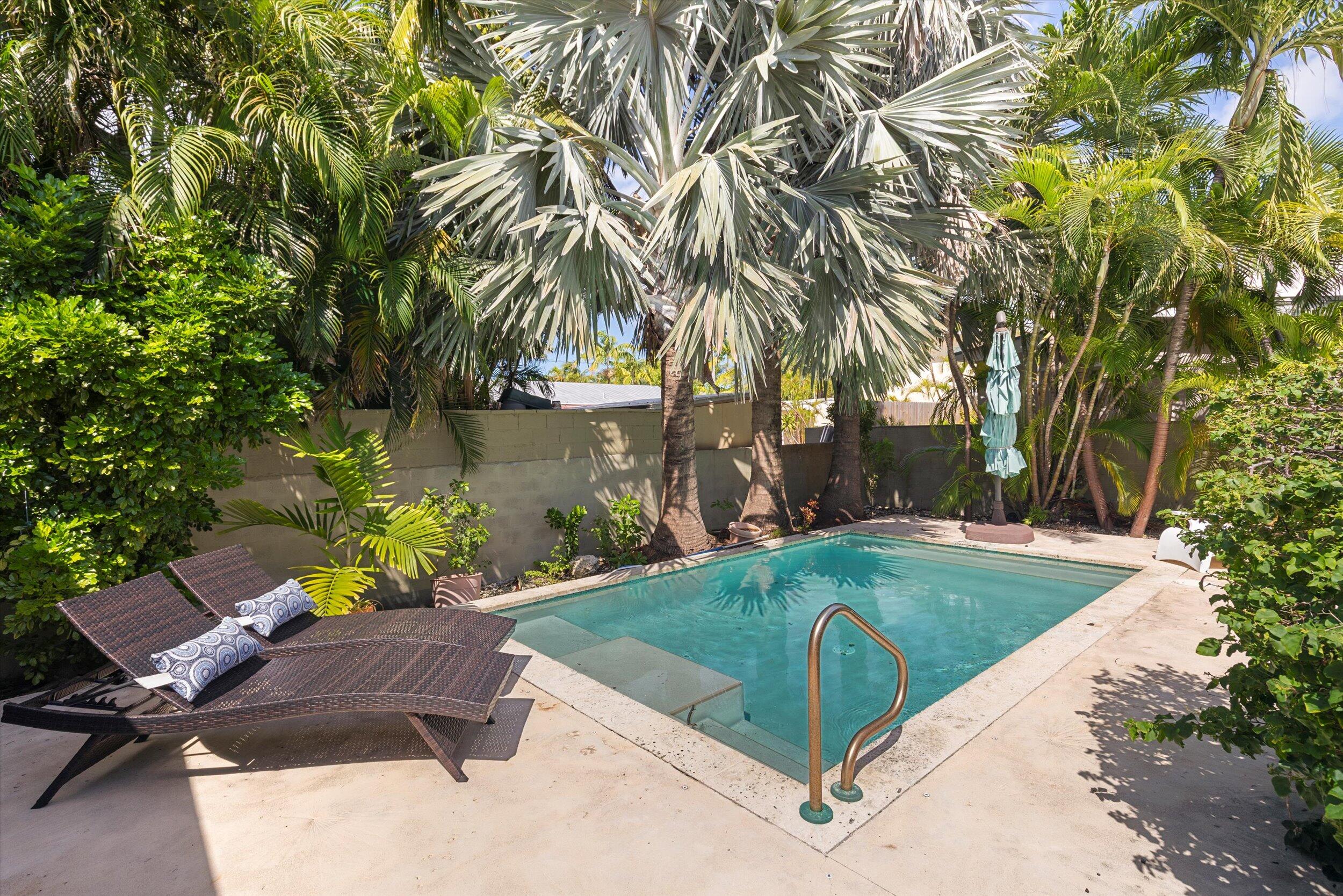 1719 Laird Street Key West, FL 33040 - Photo 30 of 39 a view of a backyard