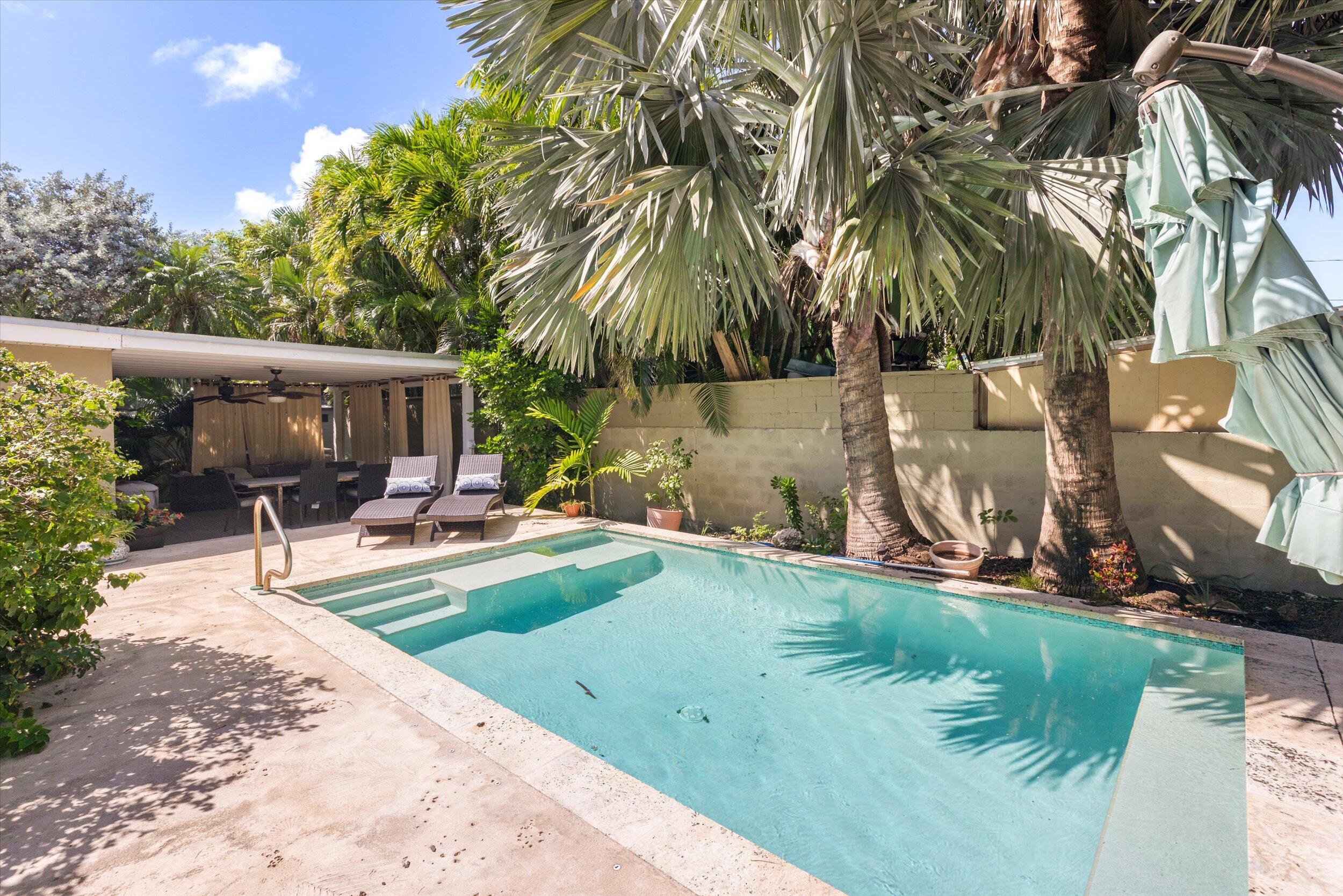 1719 Laird Street Key West, FL 33040 - Photo 31 of 39 a view of a backyard with a patio