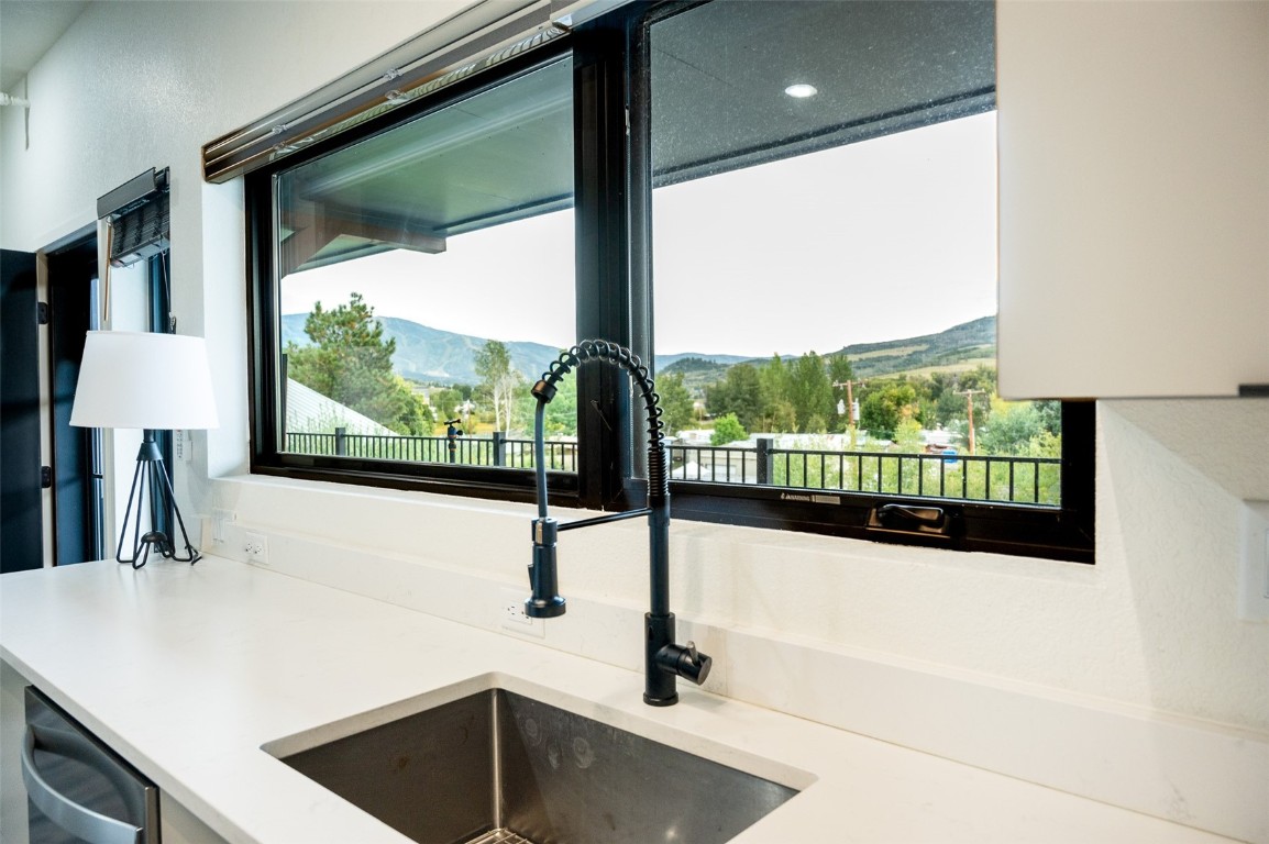 2507 Riverside Drive, Unit 302 Steamboat Springs, CO 80487 - Photo 7 of 32 Mt Werner views from kitchen window
