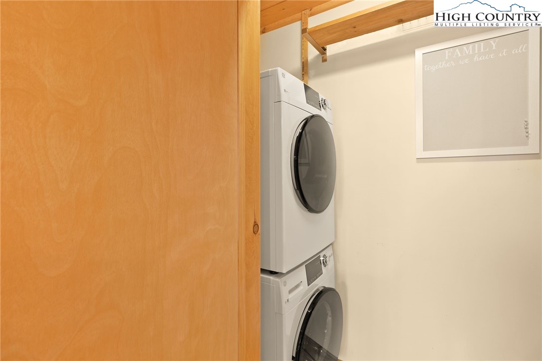 291 Dream Forest Path Banner Elk, NC 28604 - Photo 17 of 43 a utility room with dryer and washer