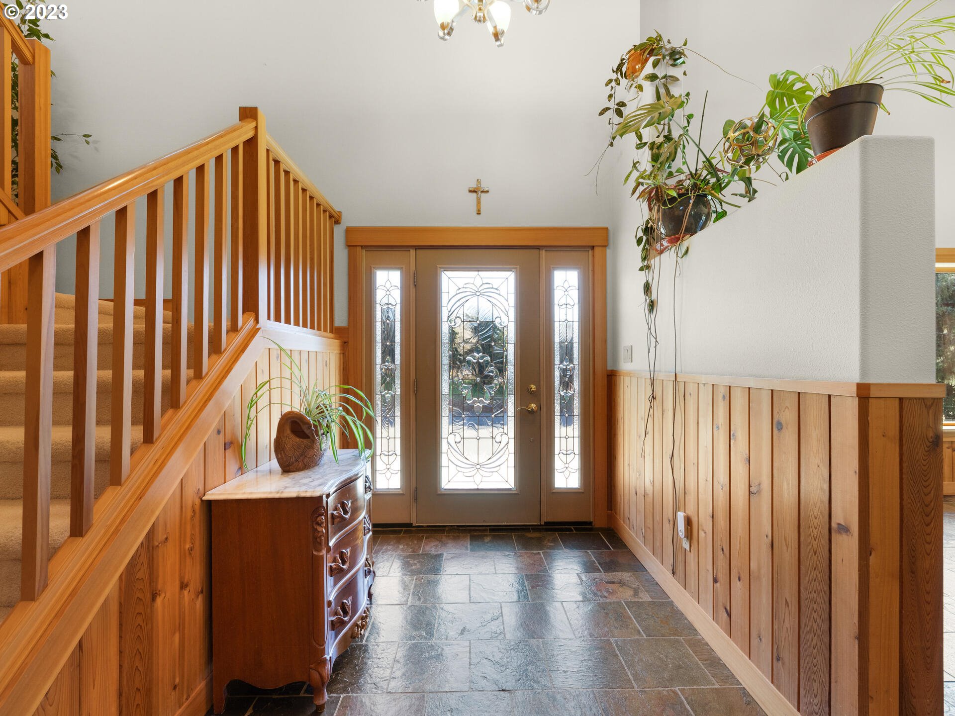 37769 Sunset Highway Seaside, OR 97138 - Photo 8 of 48 a view of a hallway to a livingroom with furniture
