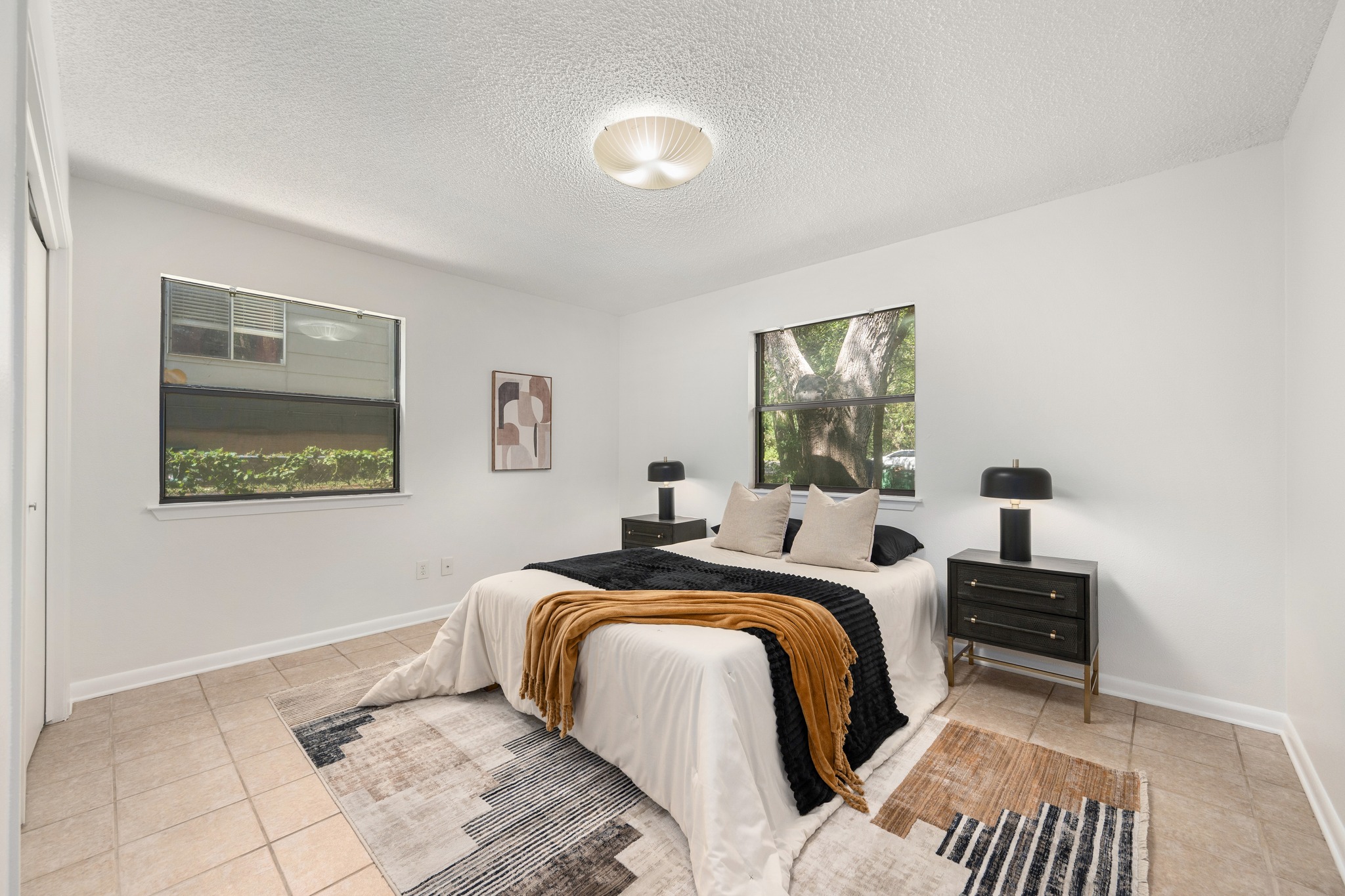 3403 Clawson Road Austin, TX 78704 - Photo 28 of 38 Unit B - Bedroom 1 offers two windows for great natural light.