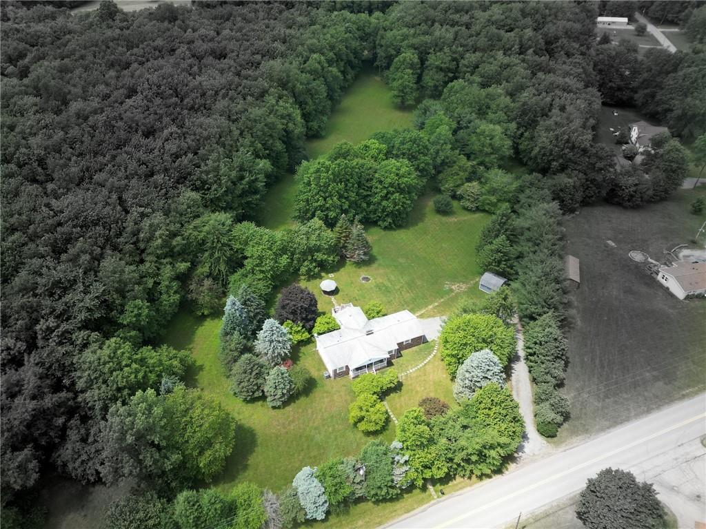 704 Unionville Road Prospect, PA 16052 - Photo 21 of 25 an aerial view of a house with a yard