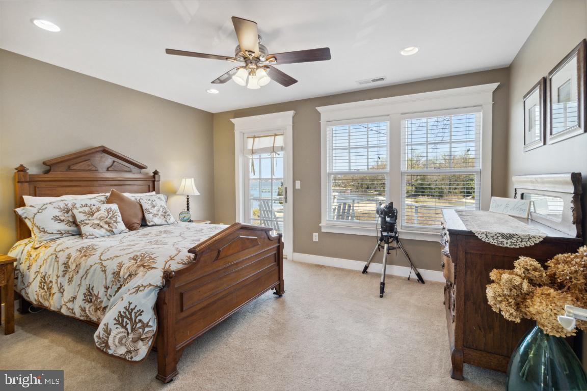 901 Mallard Circle Arnold, MD 21012 - Photo 43 of 59 2nd BR Opening to Waterfront Deck