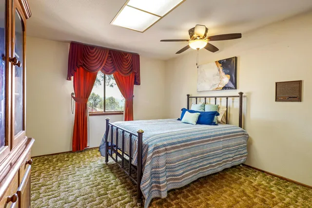 a view of a yard with an outdoor space