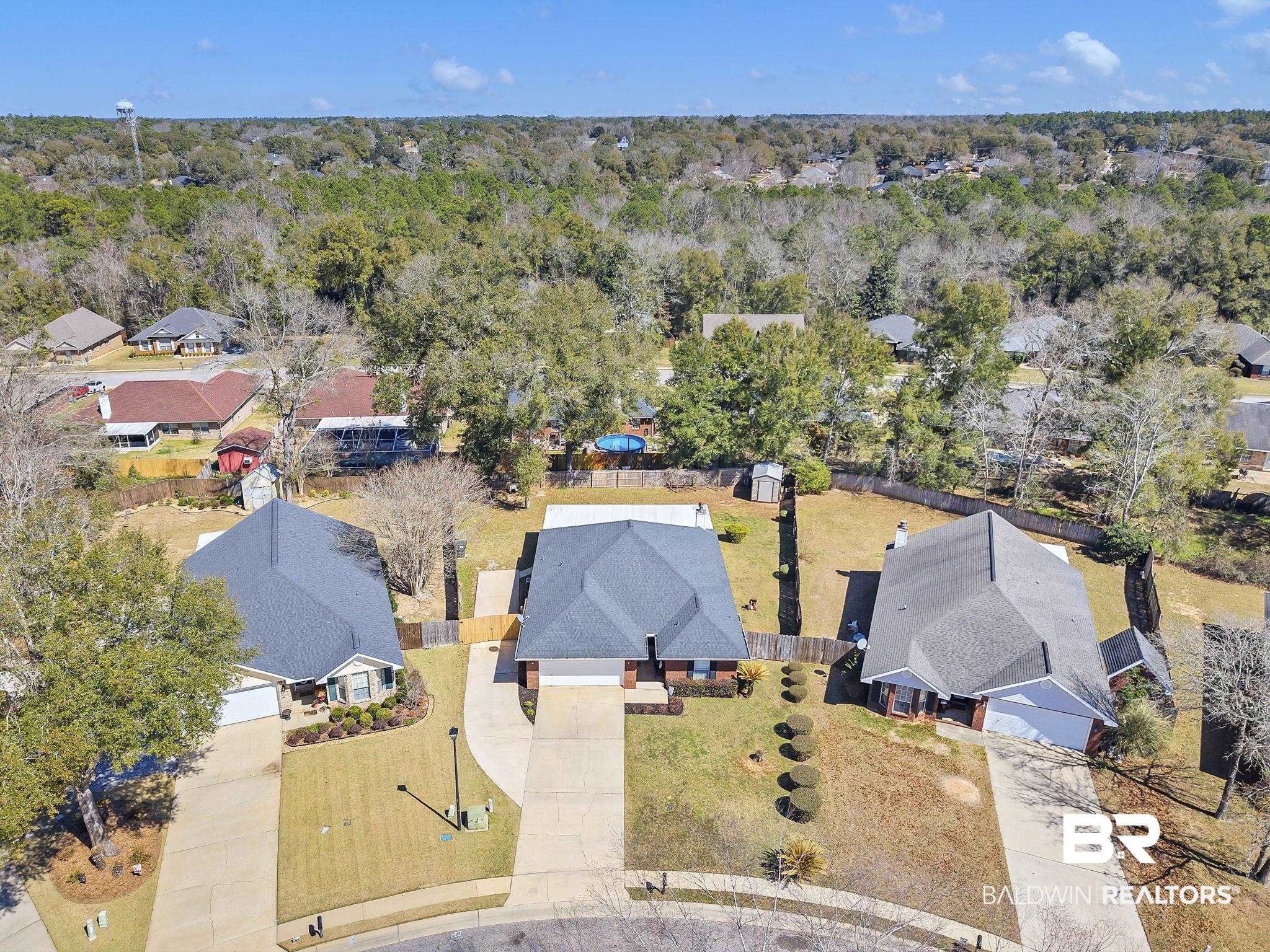 11103 Pontchartrain Loop Daphne, AL 36526 - Photo 29 of 29 Birds eye view of property with a residential view