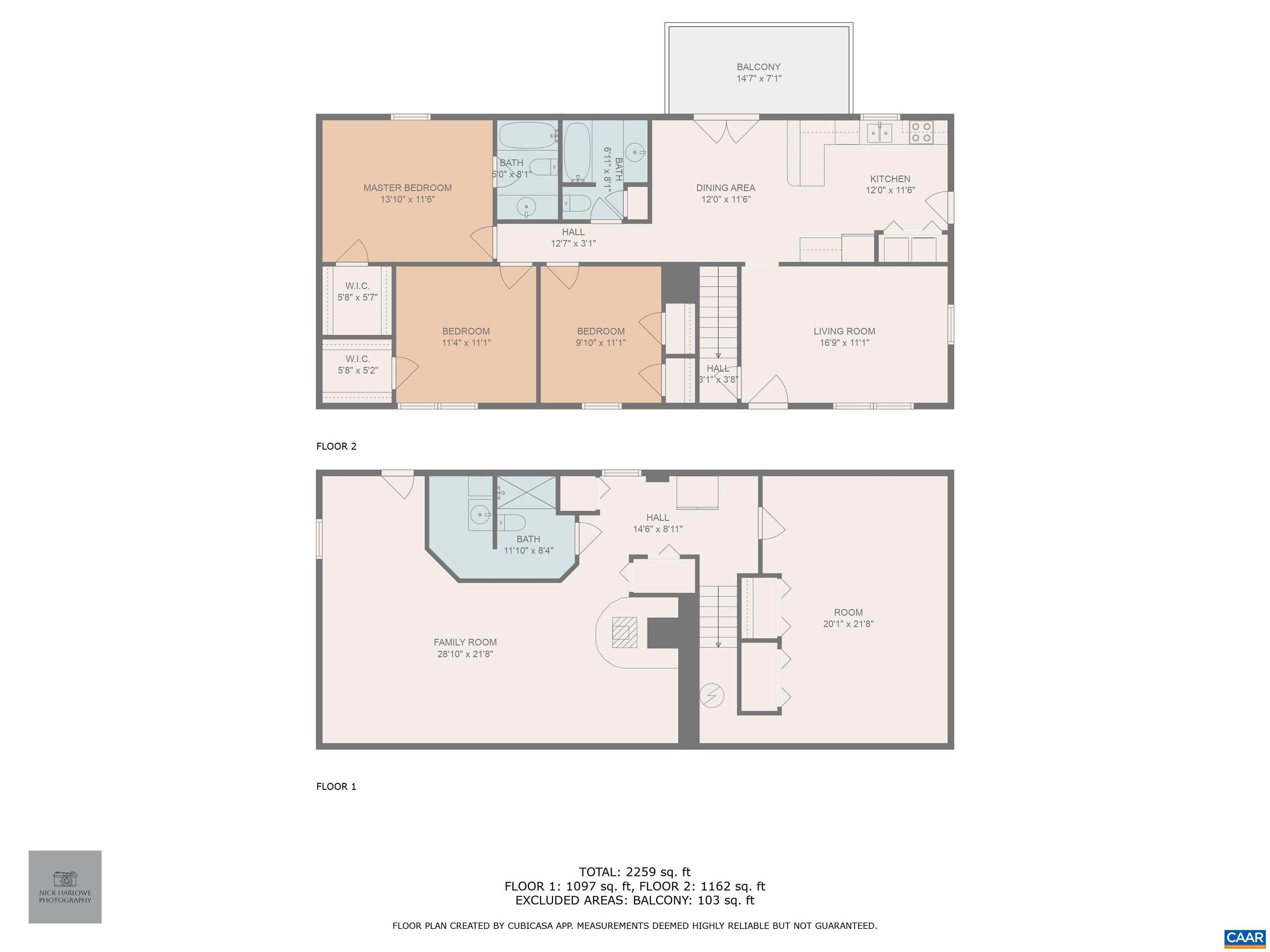 1265 Fredericksburg Road Stanardsville, VA 22973 - Photo 62 of 64 All Floors Layout