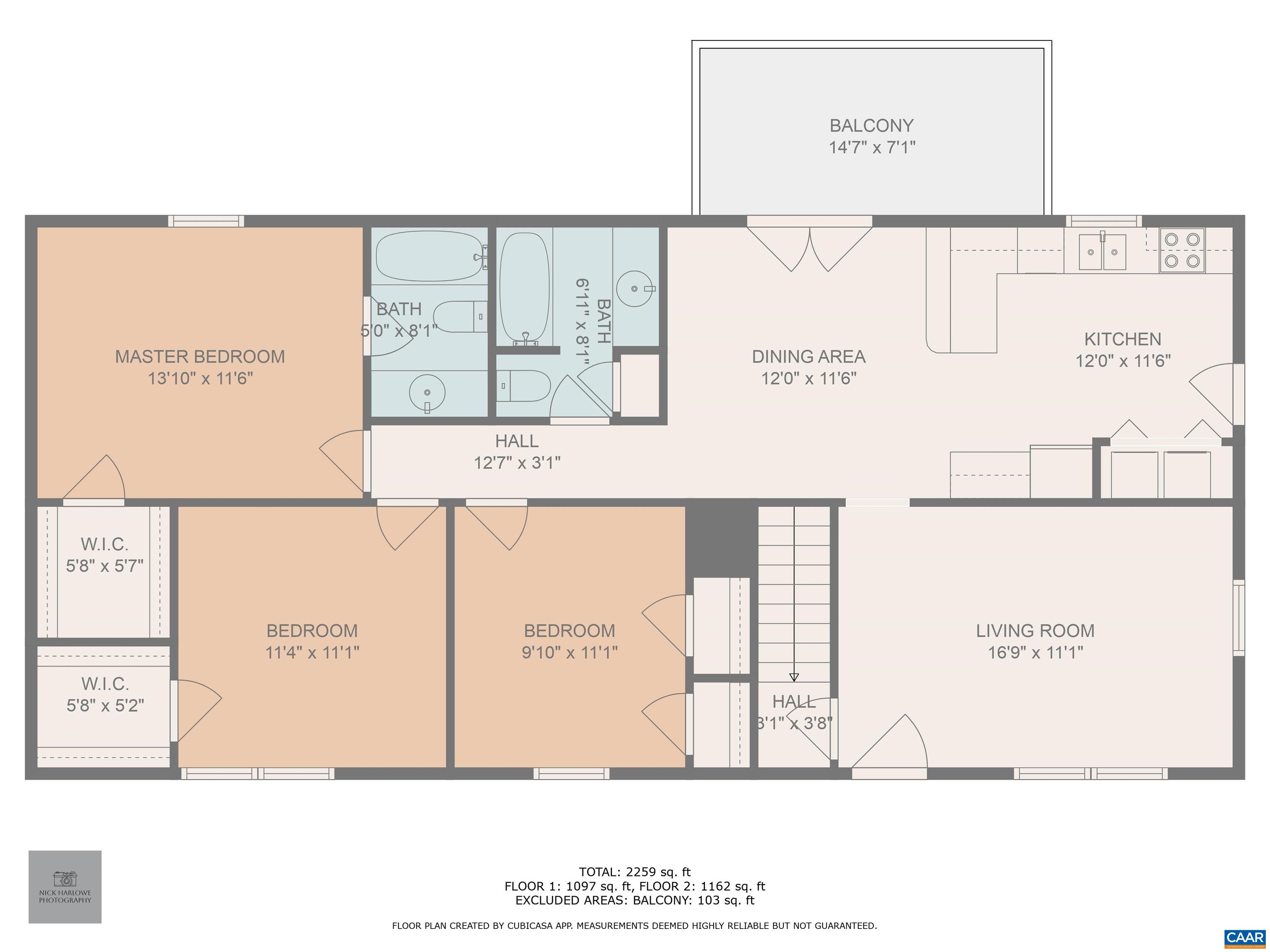 1265 Fredericksburg Road Stanardsville, VA 22973 - Photo 63 of 64 1st Floor Layout