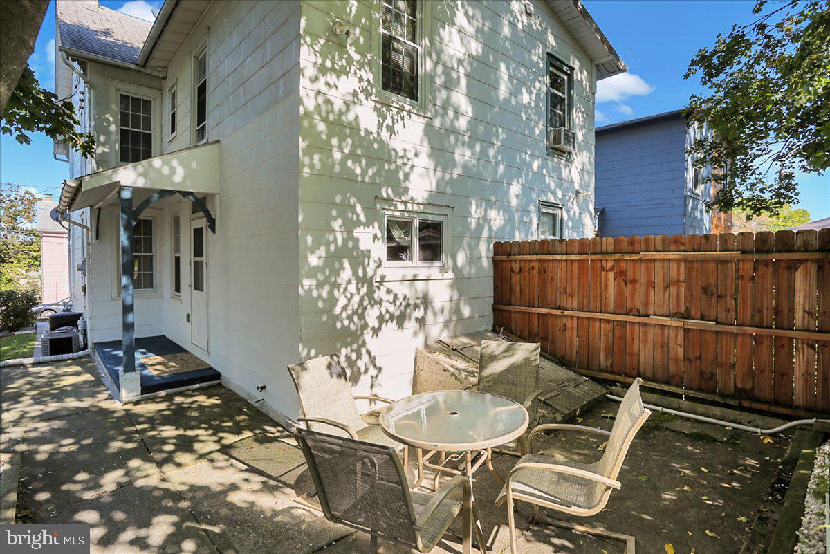 32 2nd Street Shillington, PA 19607 - Photo 22 of 26 a view of a patio with table and chairs and potted plants