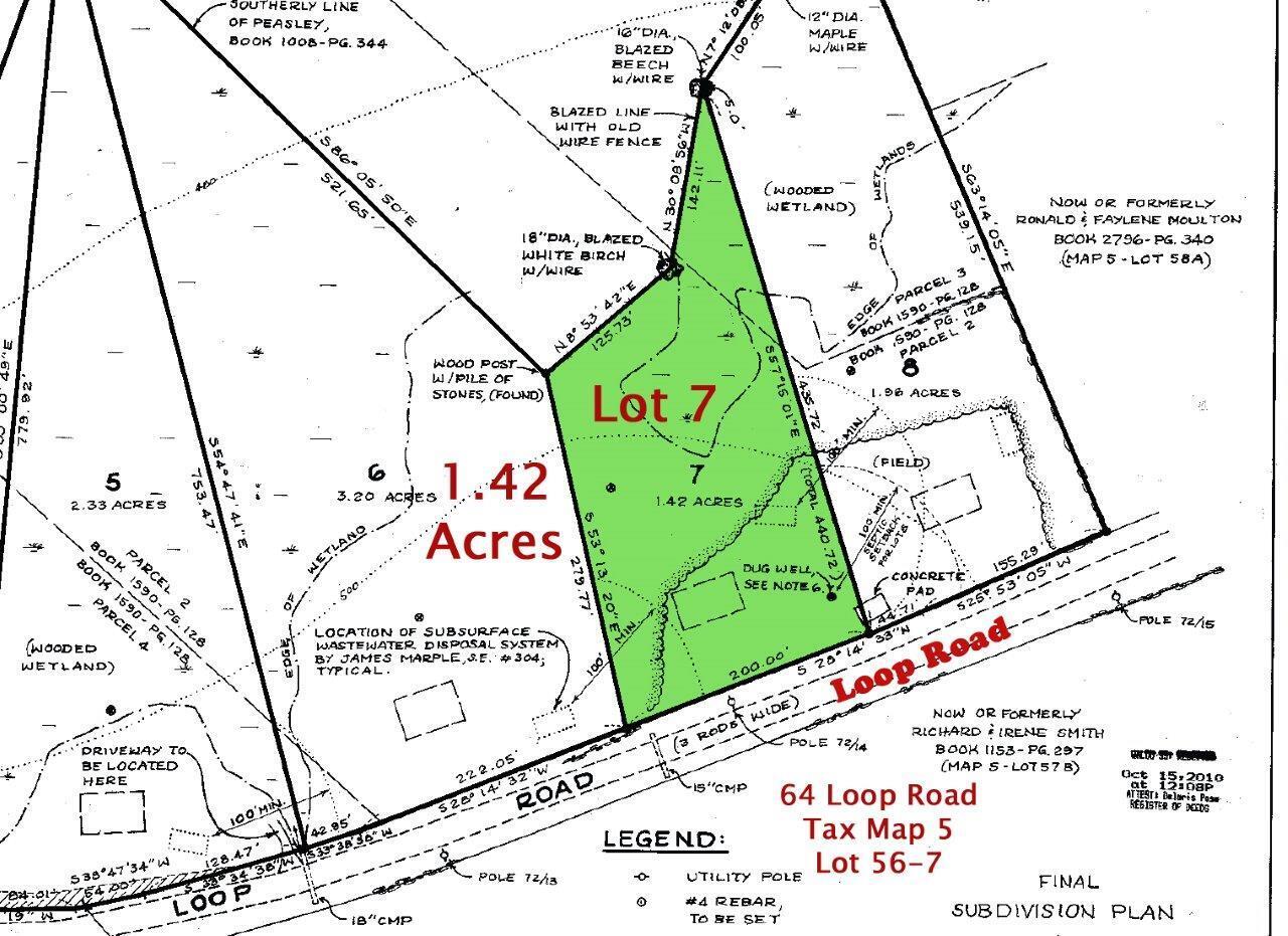 Survey - Brower - Lot 7 _cr edited-4