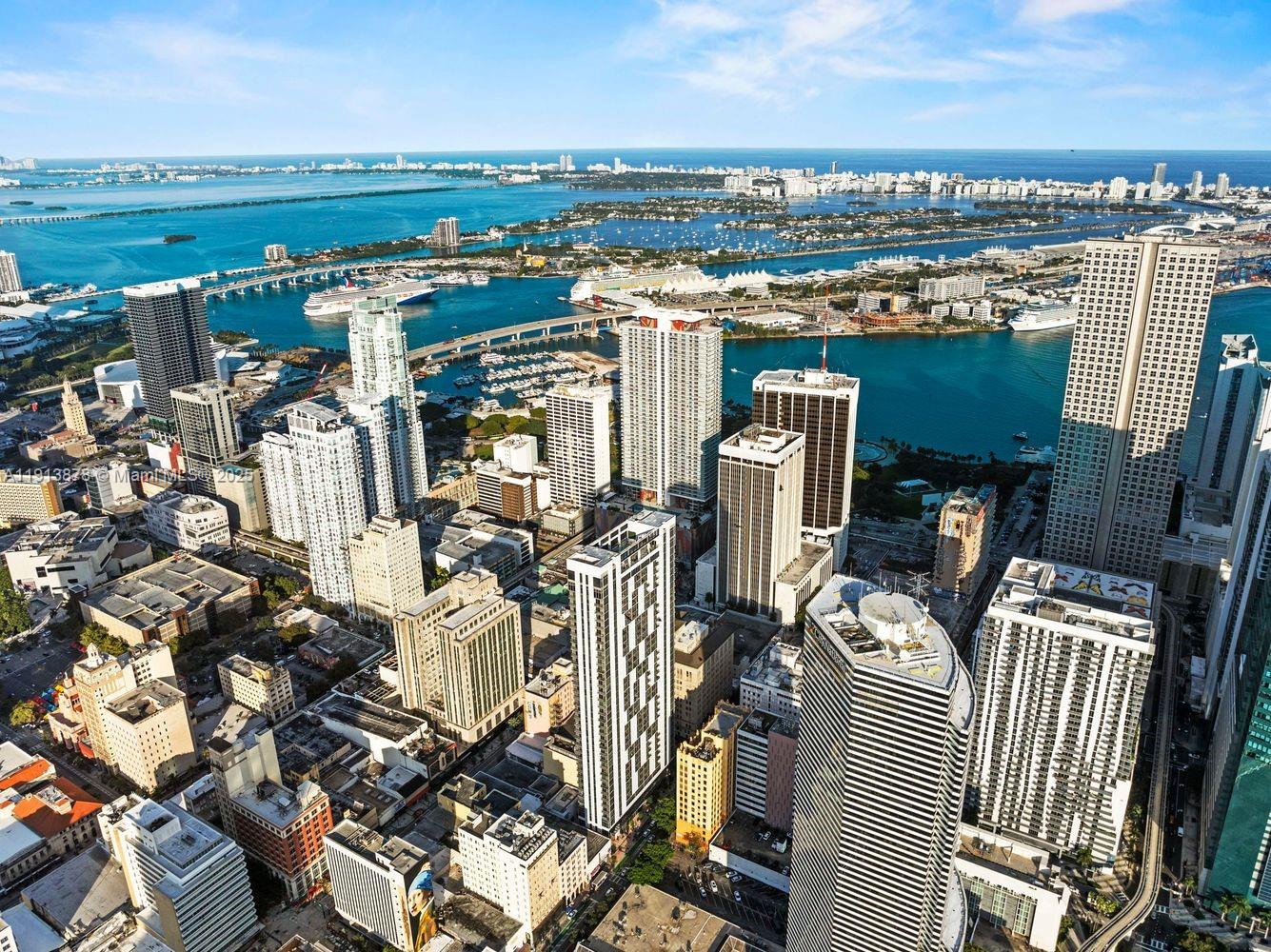 151 Southeast 1st Street, Unit 502 Miami, FL 33131 - Photo 11 of 21 a view of city and ocean view