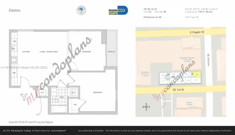 $395,000 | 151 Southeast 1st Street, Unit 502, Miami, FL 33131
