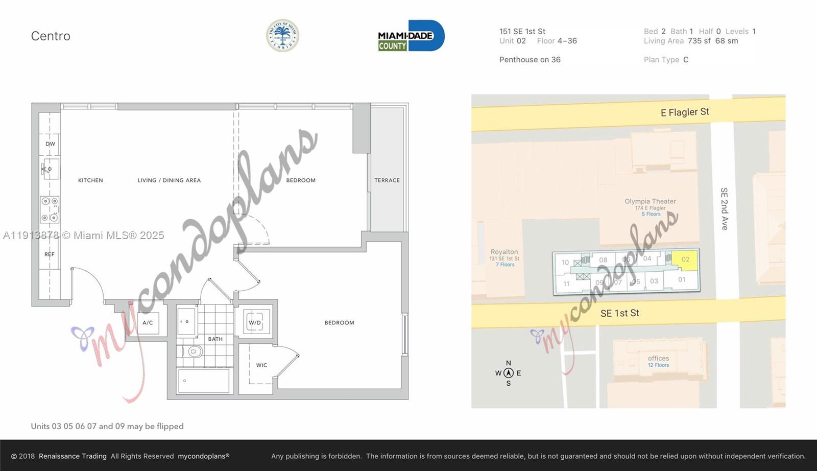 151 Southeast 1st Street, Unit 502 Miami, FL 33131 - Photo 21 of 21 a view of a living room with a large window