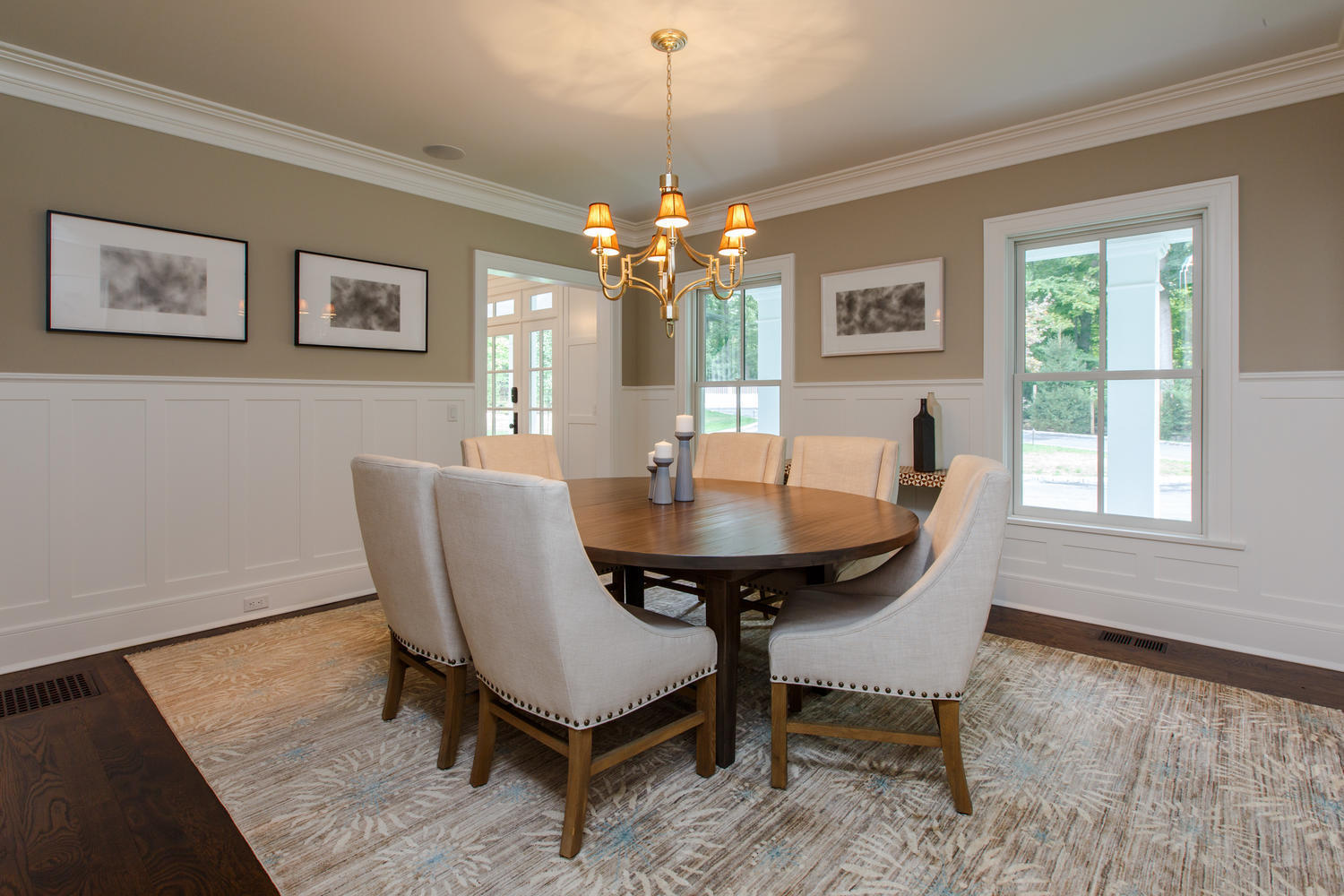 75 Parish Road New Canaan, CT 06840 - Photo 15 of 30 a view of a dining room with furniture and window