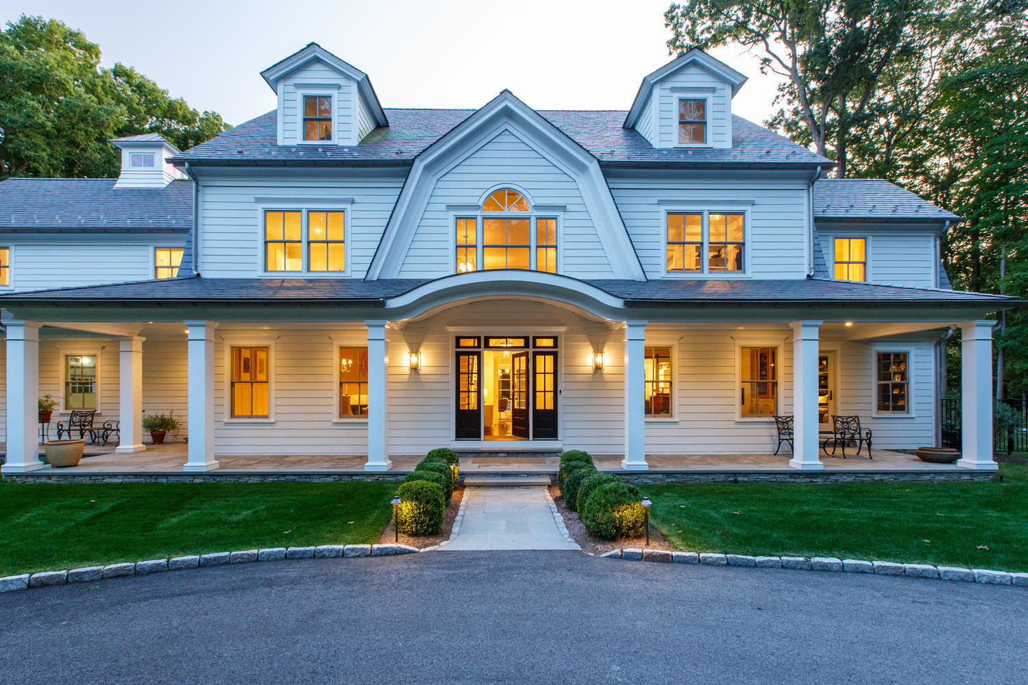 75 Parish Road New Canaan, CT 06840 - Photo 4 of 30 a front view of a house