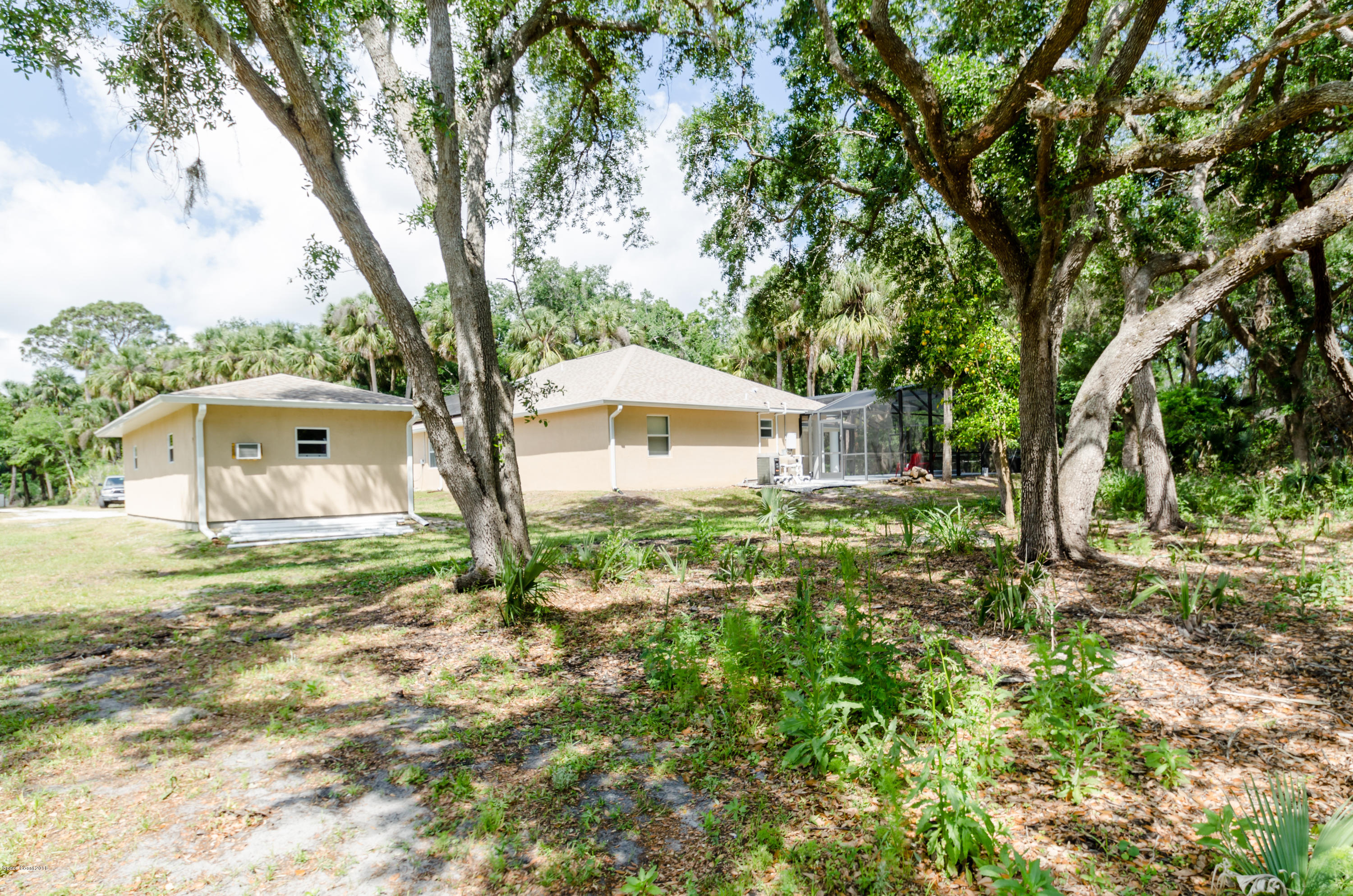 1050 Gray Road Cocoa, FL 32926 - Photo 3 of 36 Back Yard View 2