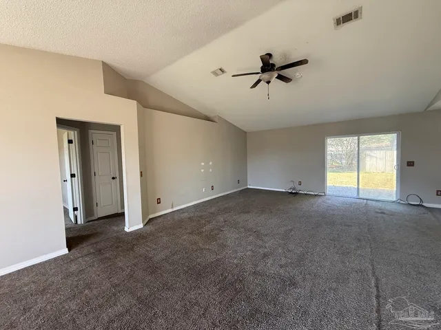 a view of empty room