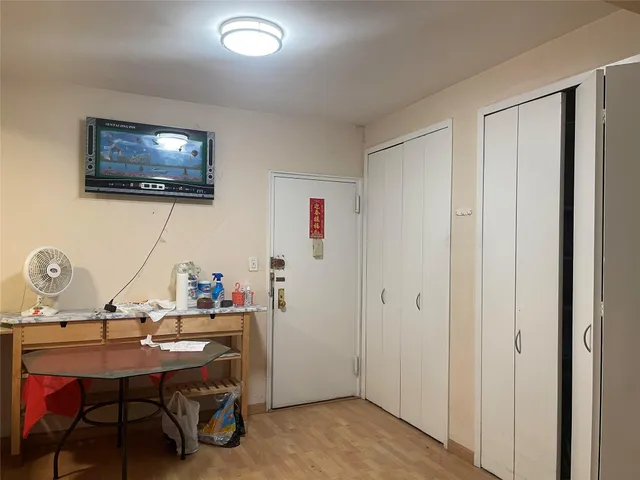 a view of room with furniture