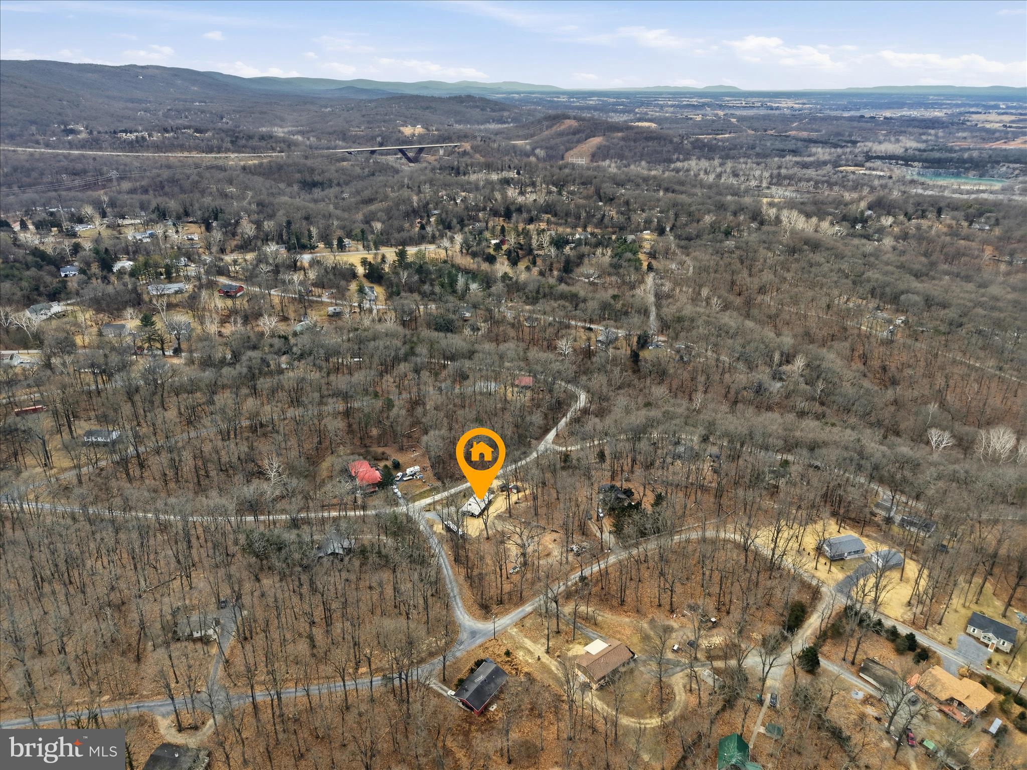 45 White Dogwood Road Harpers Ferry, WV 25425 - Photo 43 of 44 Aerial View