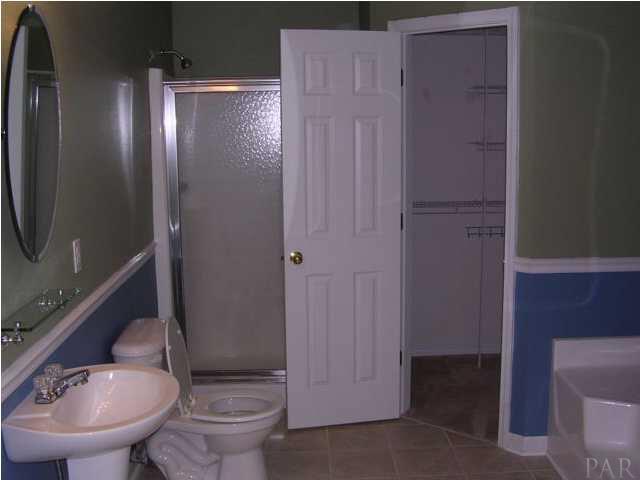 4834 Ribault Lane Milton, FL 32570 - Photo 10 of 10 Master Bath has Garden Tub and Seperate Shower