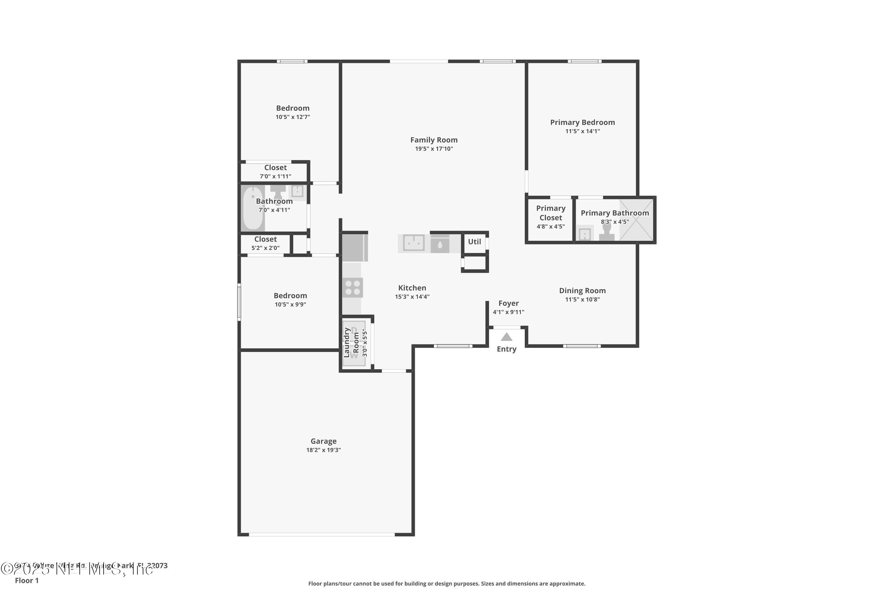 3474 White Wing Road Orange Park, FL 32073 - Photo 48 of 48 1-floor-1